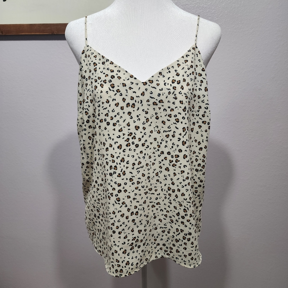 NINE WEST Leopard Cami Tank